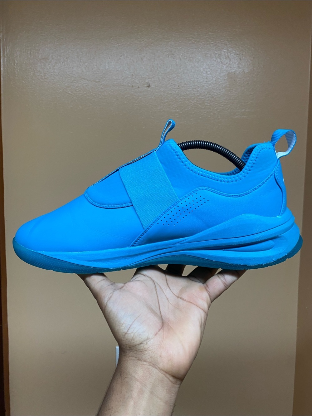 Clove Solo Laceless Slip On Nursing Sneakers “Cerulean Blue” Men’s Size 12 - Picture 5 of 14